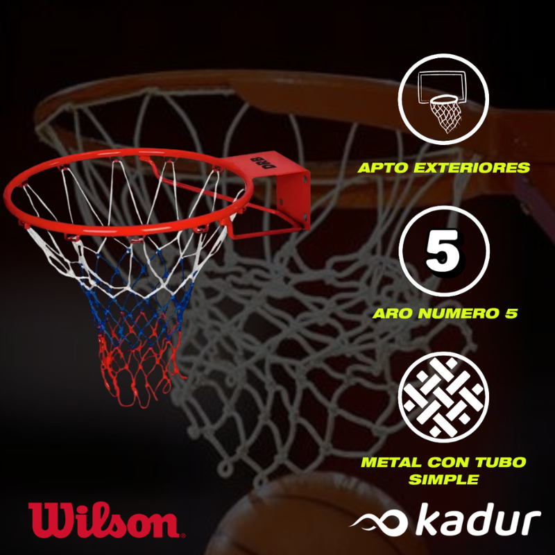 ARO BASQUET DRB RED N5