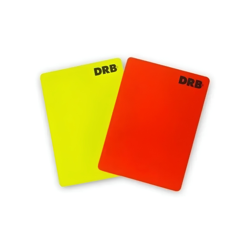 TARJETAS DE ARBITRO DRB