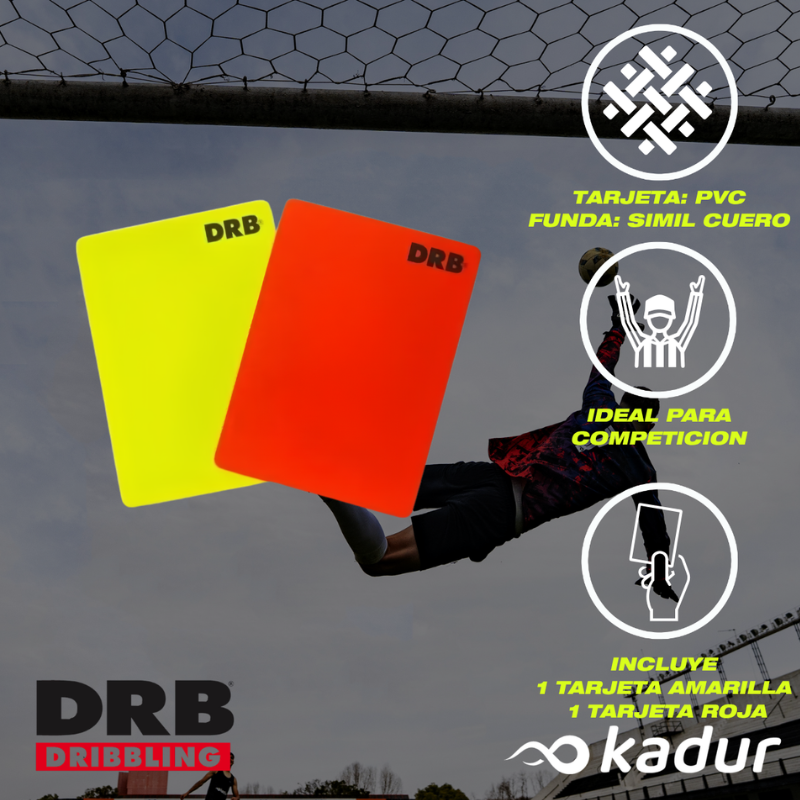 TARJETAS DE ARBITRO DRB