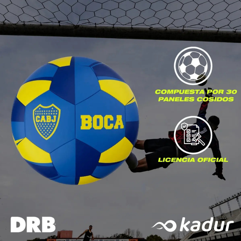 PELOTA DE FÚTBOL BOCA JUNIORS Nº 3 DRB