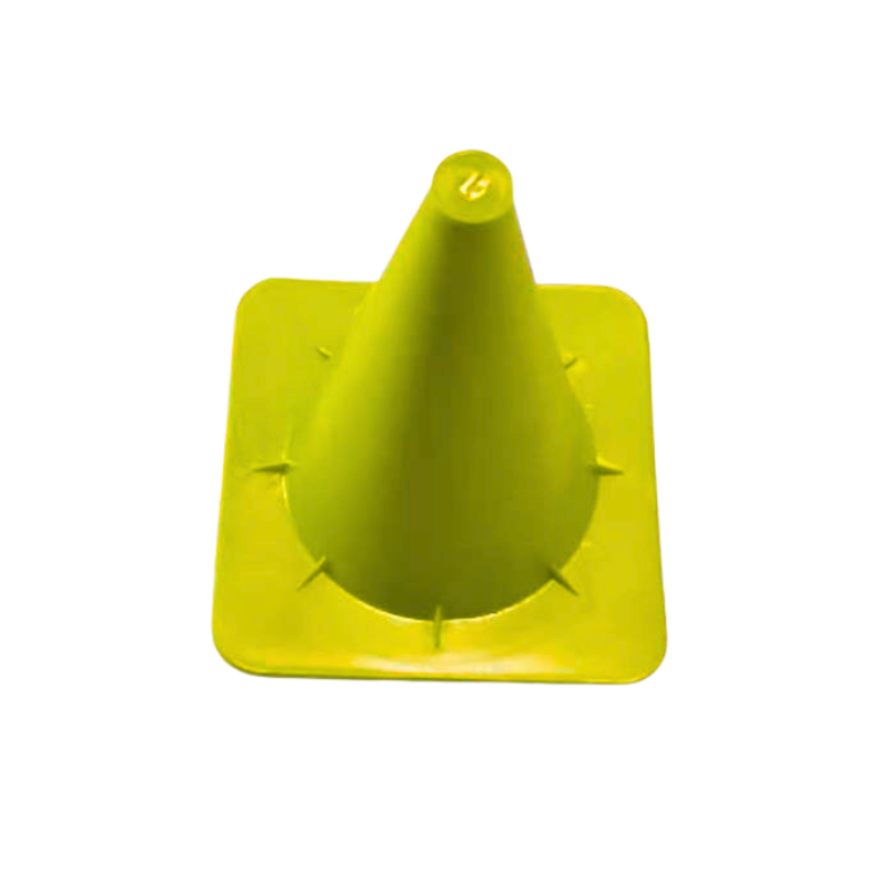 CONO FLEXIBLE 17 CM BASE CUADRADA