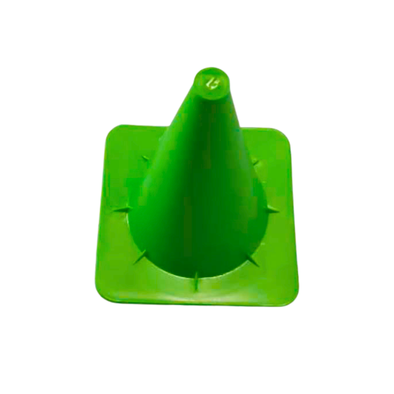 CONO FLEXIBLE 17 CM BASE CUADRADA