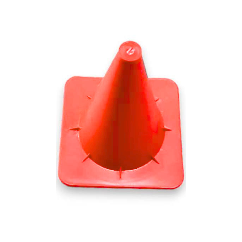 CONO FLEXIBLE 17 CM BASE CUADRADA