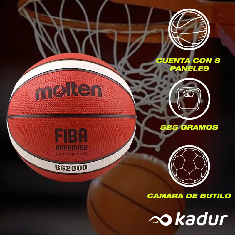 PELOTA DE BASQUET MOLTEN BG2000