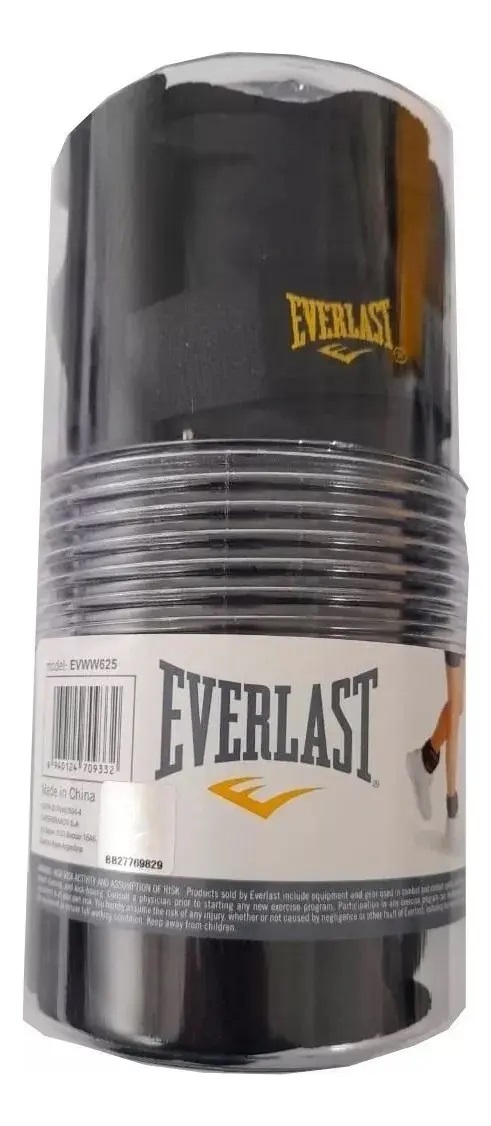 TOBILLERAS MUÑEQUERAS EVERLAST 5 LBS X PAR FITNESS