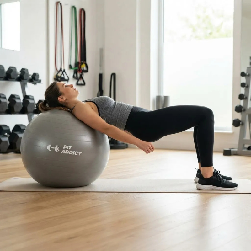 PELOTA FITBALL ESFERODINAMIA 80 CM REFORZADA