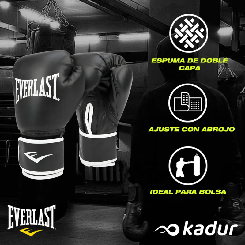 GUANTES BOXEO EVERLAST CORE 2