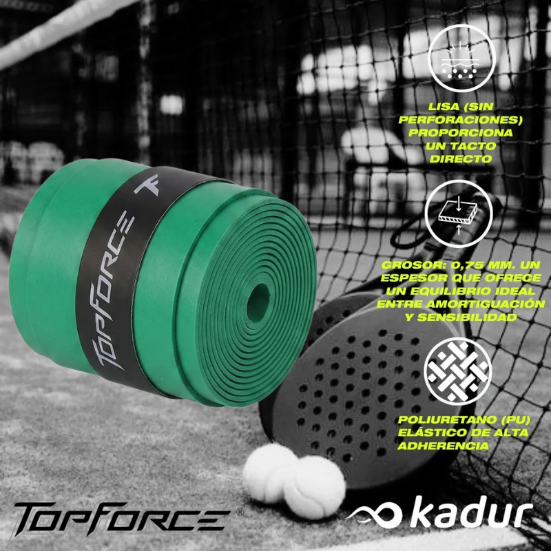 OVERGRIP PADEL TOP FORCE LISO 0,75mm