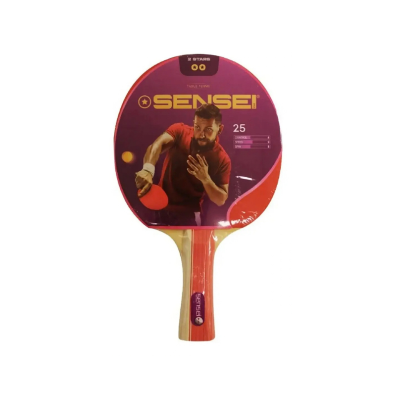 PALETA DE PING PONG SENSEI 2 ESTRELLAS