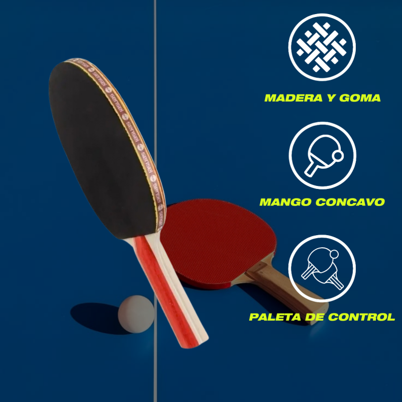 PALETA DE PING PONG SENSEI 2 ESTRELLAS