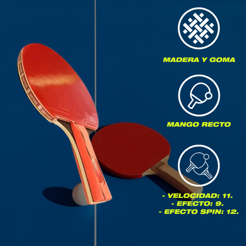 PALETA PING PONG SENSEI 5 ESTRELLAS