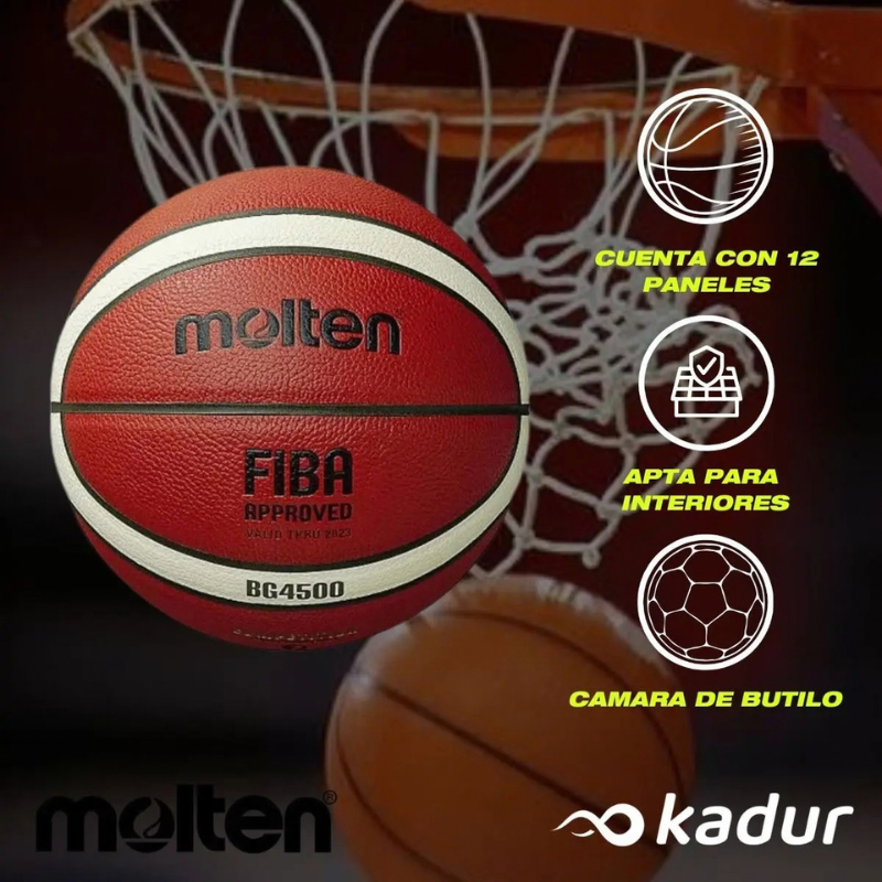 PELOTA DE BASQUET MOLTEN BG4500 (EX GG7X)