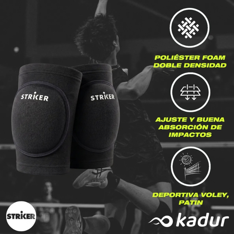 RODILLERAS STRIKER ACOLCHADA