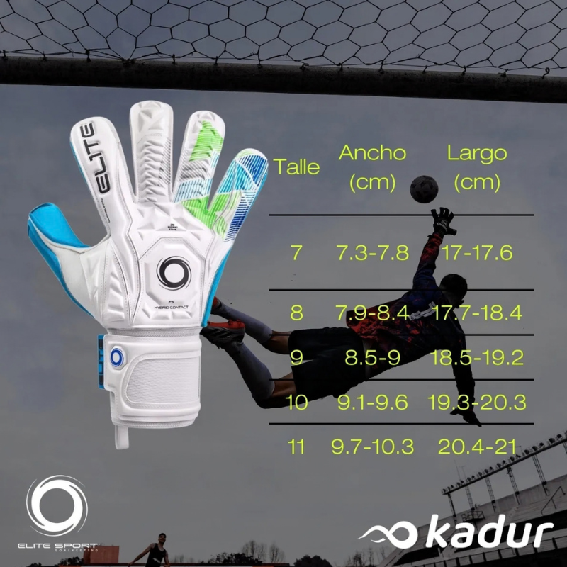 GUANTES ARQUERO ELITE SPORT AQUA ADULTO