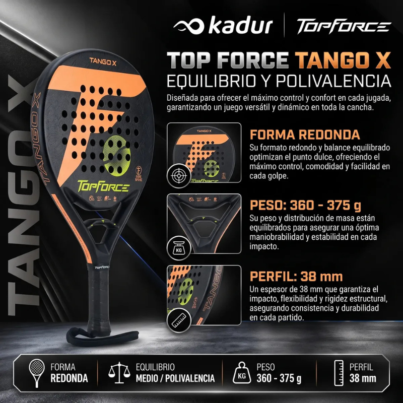 PALETA TOP FORCE TANGO X