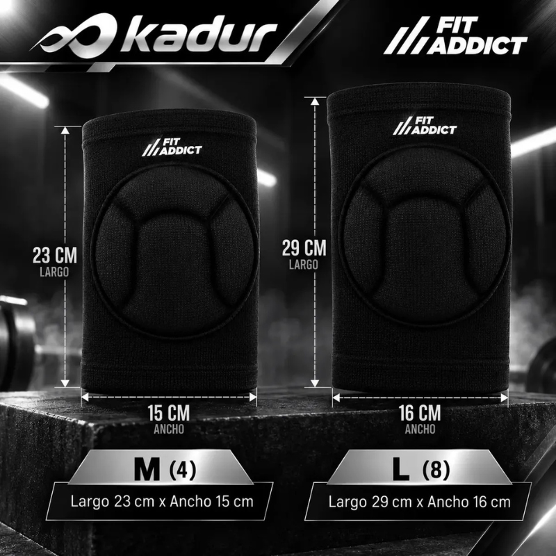 RODILLERA ACOLCHADA FIT ADDICT