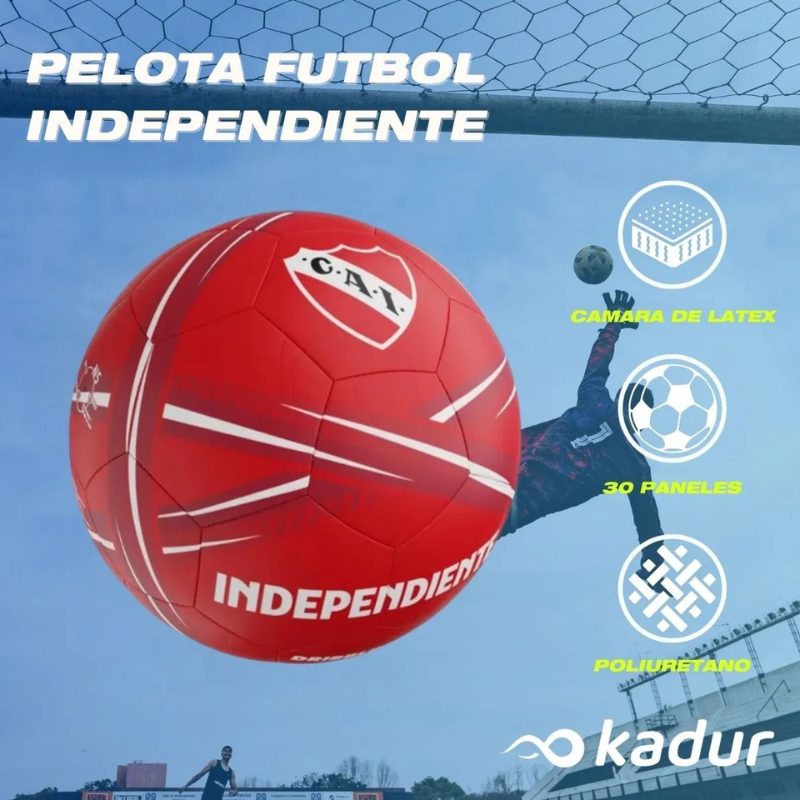 PELOTA DE FÚTBOL INDEPENDIENTE N° 5