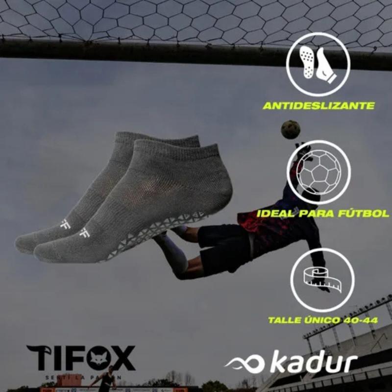 SOQUETES ANTIDESLIZANTES MEDIAS CORTAS KICK OFF