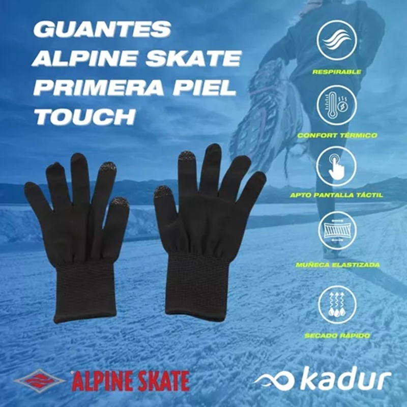 GUANTES TERMICOS ALPINE SKATE TOUCH SCREEN