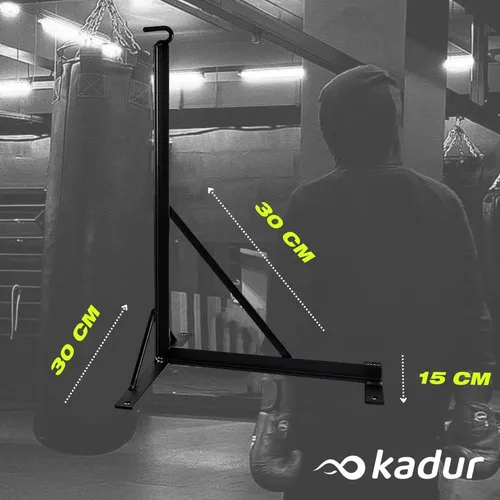 SOPORTE BOXEO FUNDICION KADUR PARED