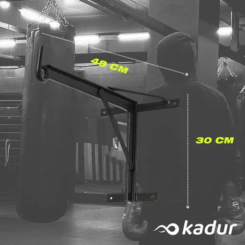 SOPORTE BOXEO FUNDICION KADUR PARED