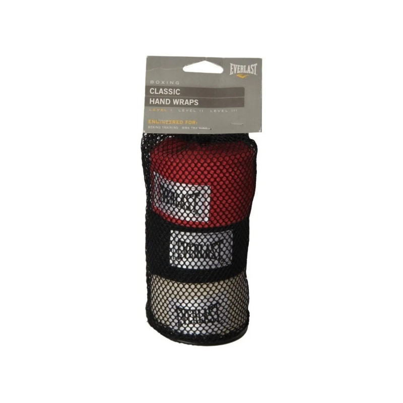 VENDAS EVERLAST PACK 3 "CLASSIC HAND WRAPS"