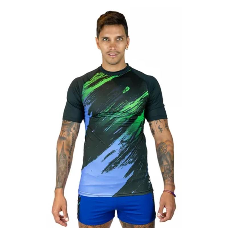 REMERA PROTECCION SOLAR UV HOMBRE MANGA CORTA SWEAR