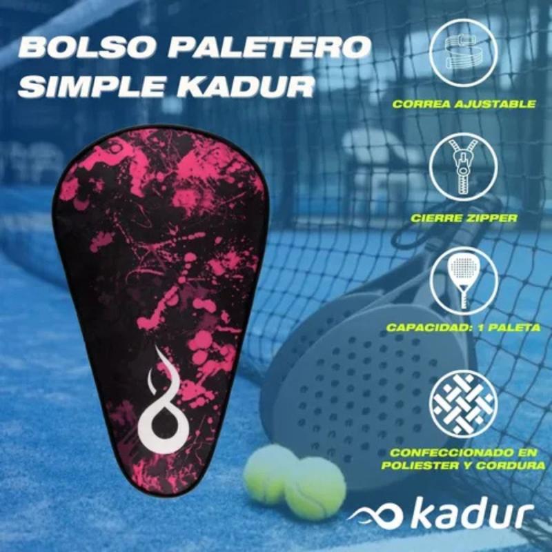 FUNDA PALETA KADUR SIMPLE CON CORREA