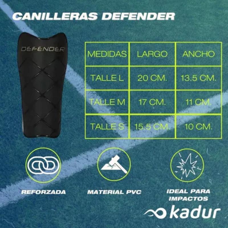 CANILLERAS DEPORTIVAS DEFENDER