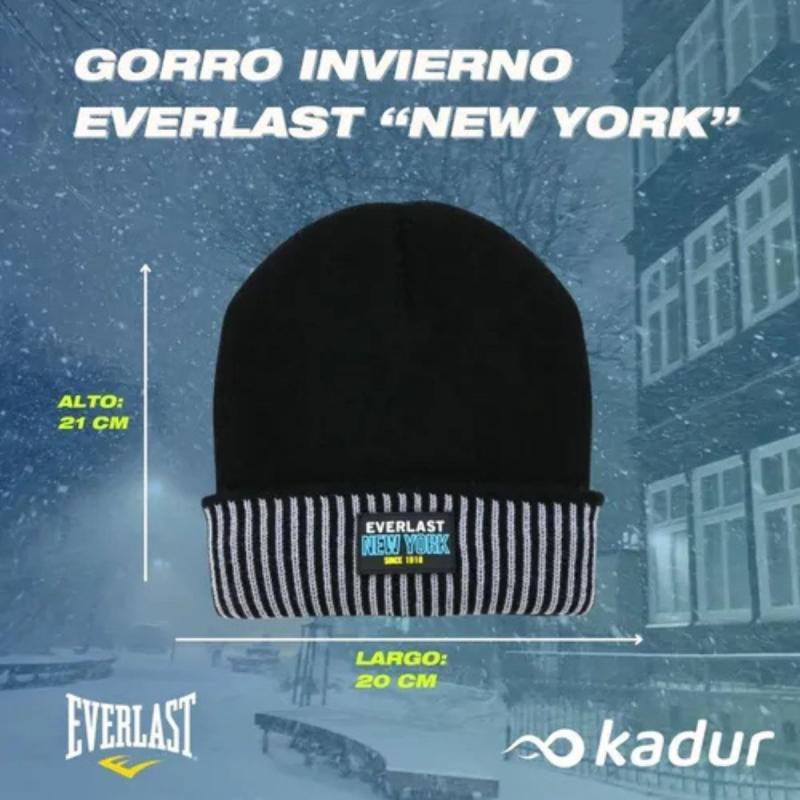 GORRO EVERLAST "NEW YORK" INVIERNO