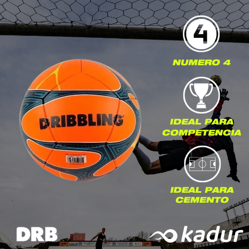 PELOTA DE FUTBOL SALA DRB FIBER N4