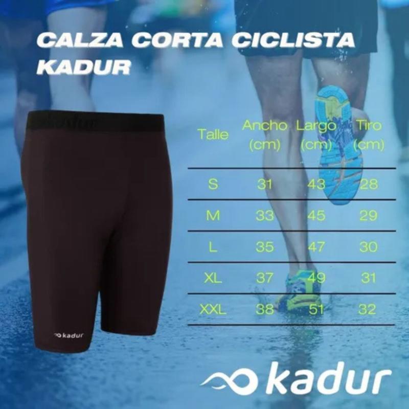 CALZA CORTA DEPORTIVA CON BADANA CICLISTA