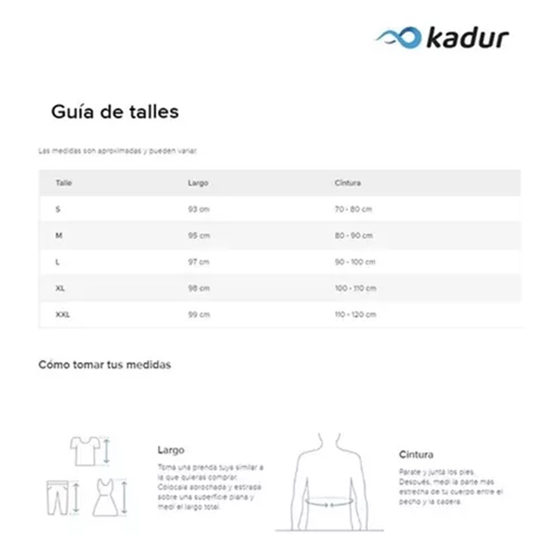 CALZA LARGA CICLISTA CON BADANA KADUR