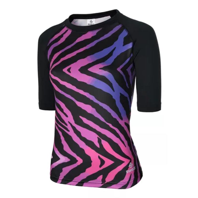 REMERA FEMENINA PROTECCION UV DEPORTIVA MANGA CORTA
