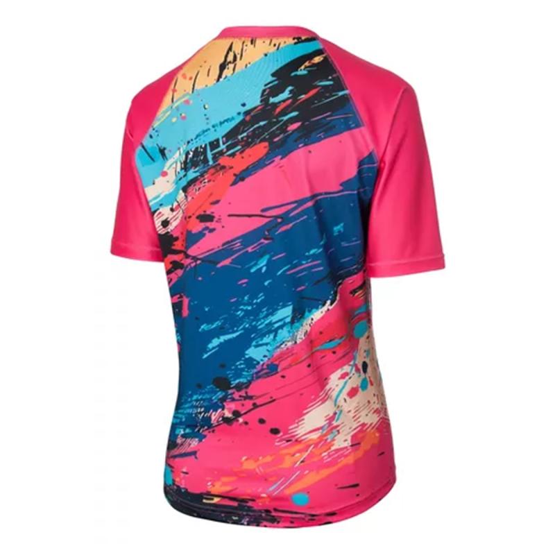 REMERA FEMENINA PROTECCION UV DEPORTIVA MANGA CORTA