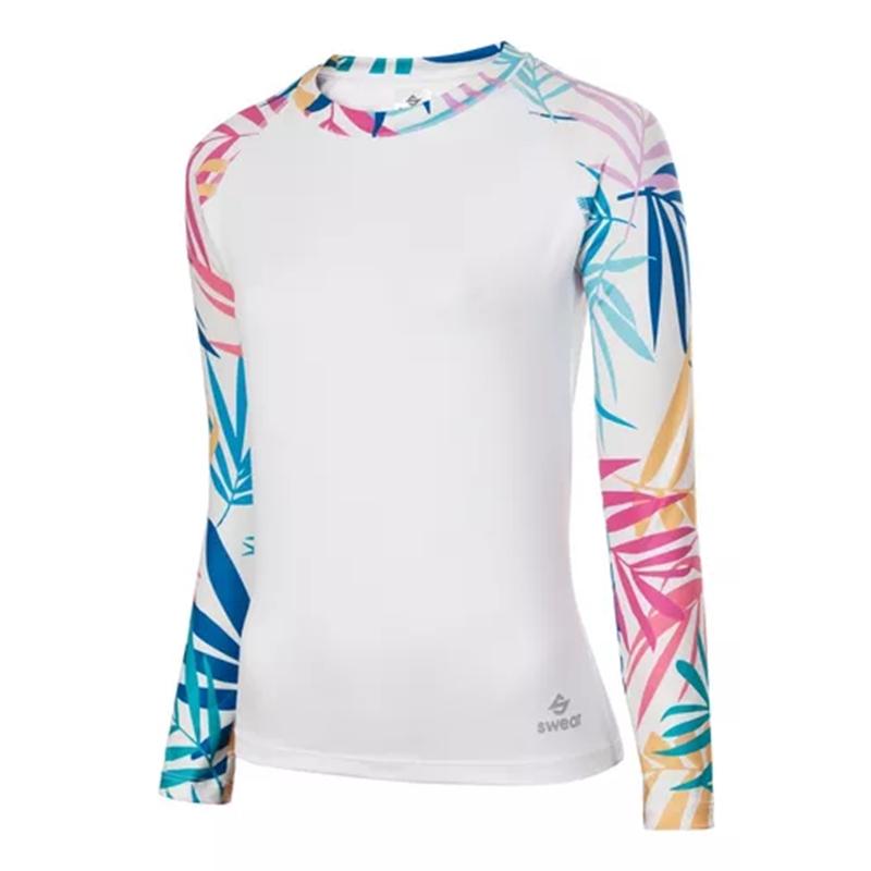 REMERA FEMENINA PROTECCION UV DEPORTIVA MANGA LARGA