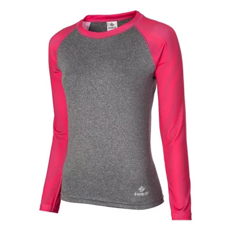REMERA FEMENINA PROTECCION UV DEPORTIVA MANGA LARGA