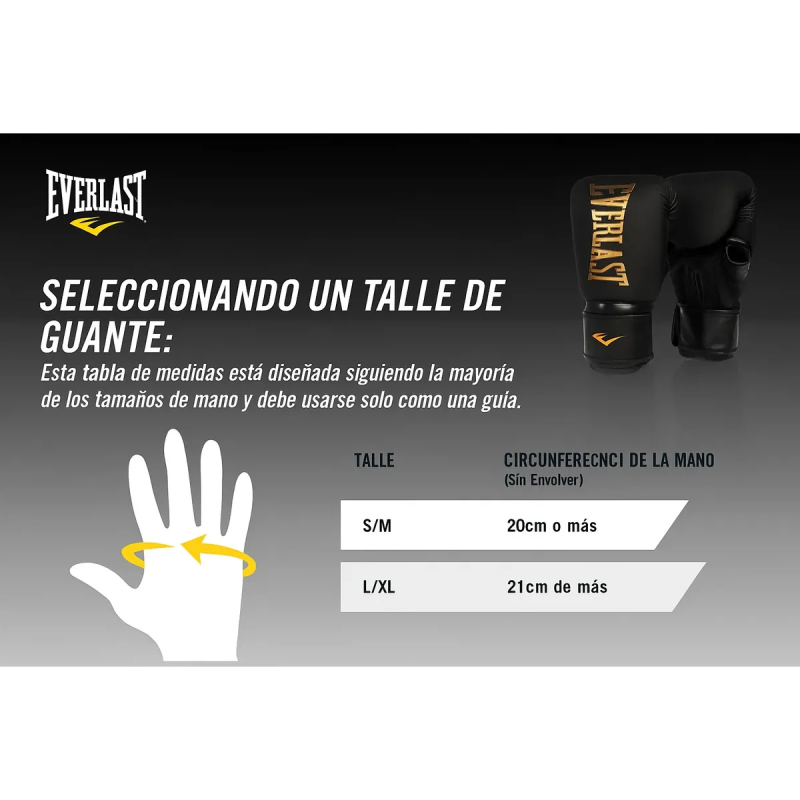 GUANTINES PARA BOLSA EVERLAST ELITE CARDIO