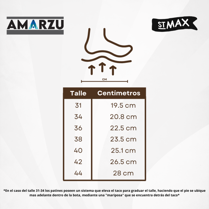 Patines 4 Ruedas St Max Roller Skates