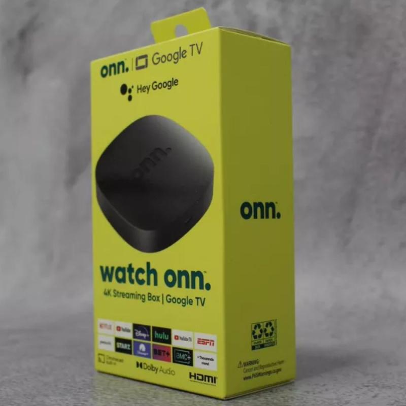 Google Watch Onn Streaming Tv Box 4K 8GB 2GB Ram
