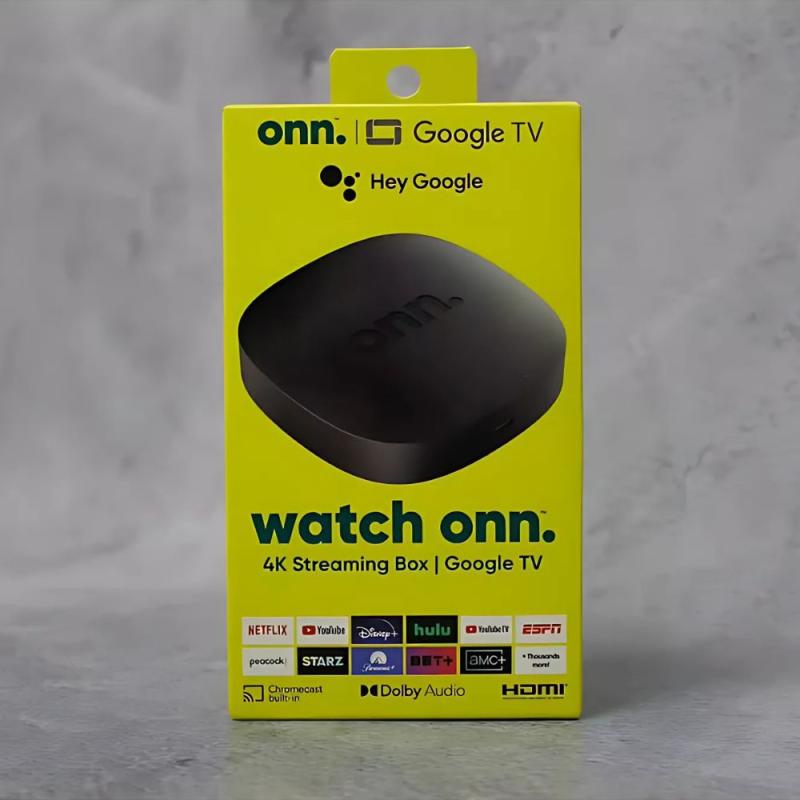 Google Watch Onn Streaming Tv Box 4K 8GB 2GB Ram