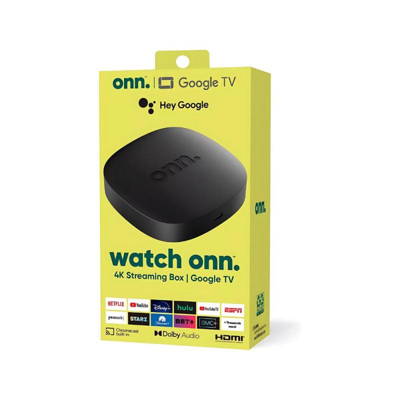 Google Watch Onn Streaming Tv Box 4K 8GB 2GB Ram