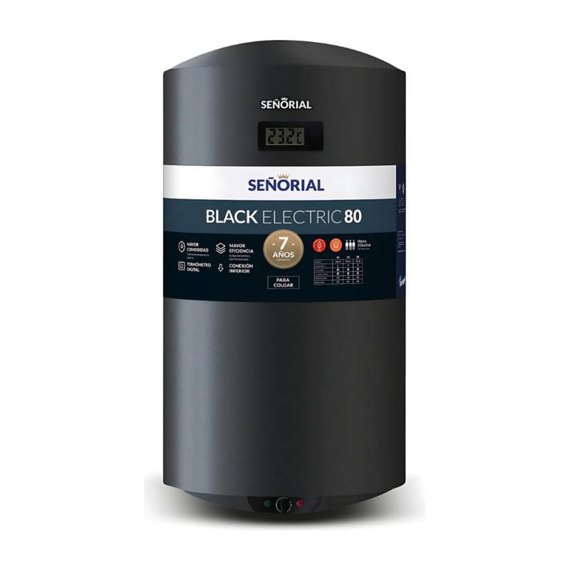 Termotanque Señorial Black Eléctrico TSBE-80 78L C. Inferior