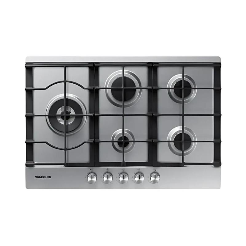 Anafe A Gas Samsung NA75J3030AS Acero Inoxidable 5 Hornallas