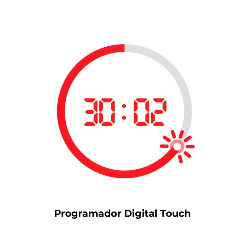 Horno Eléctrico De Empotrar Longvie He6900x 56l Tangencial Acero Inoxidable