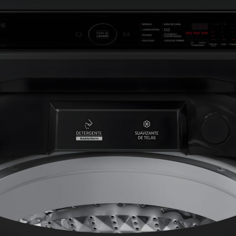 Lavarropas Inverter Samsung WA85C5441BVUBG 8.5 KG Superior Negro