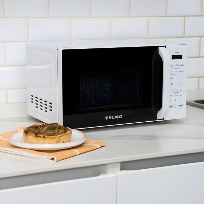 Microondas Yelmo Hm-9020 20 Litros 700w Panel Táctil Reloj