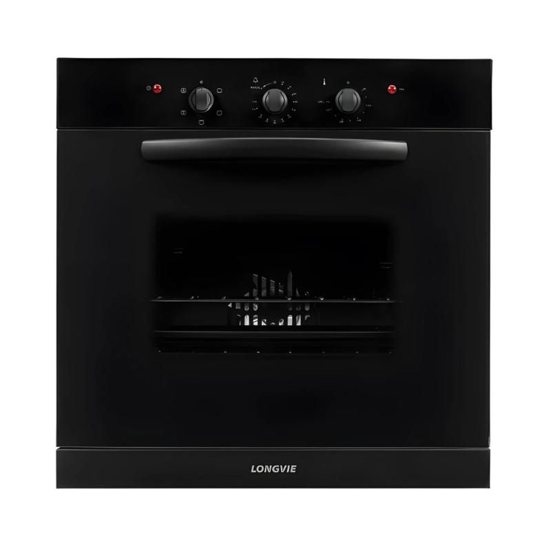 Horno Eléctrico Empotrable Longvie HE1500G Grill Negro
