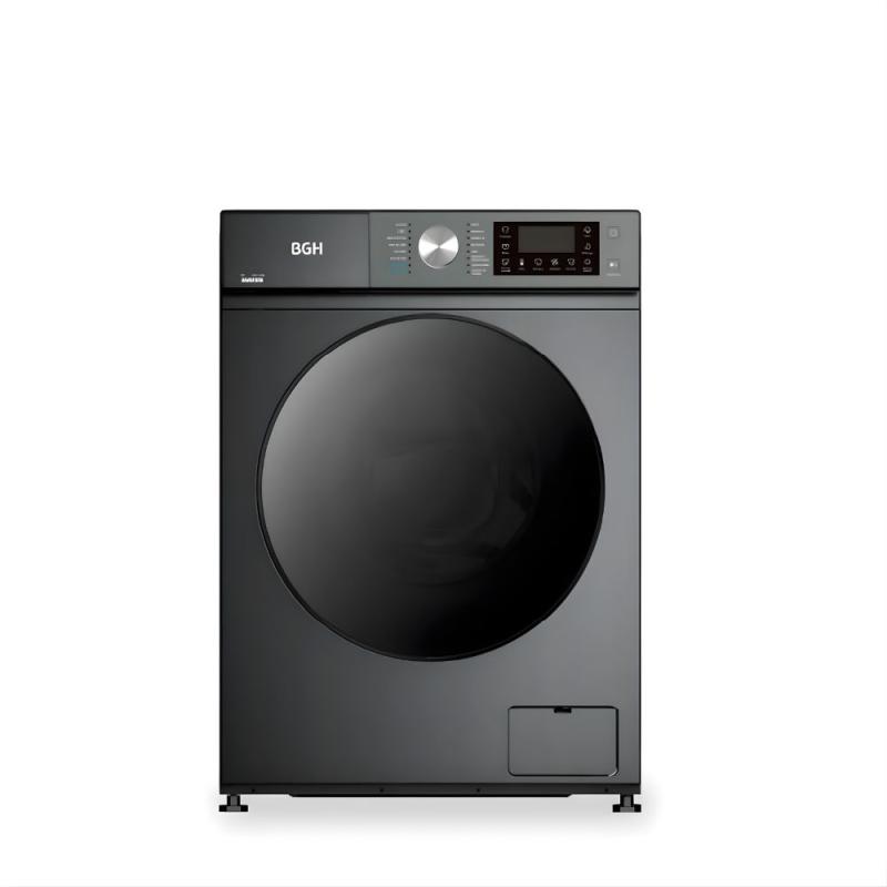Lavarropas Automático Inverter BGH BWFS09S25AR 9 Kg Silver