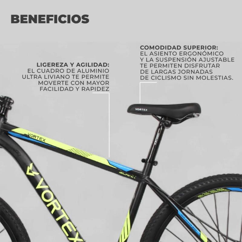 Bicicleta De Montaña Vortex Slash X R29 Freno Disco Shimano